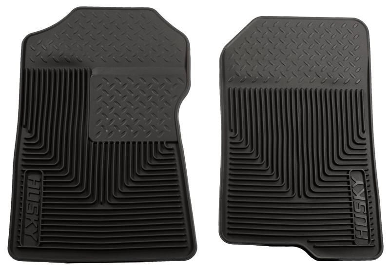 Husky Liners Heavy Duty Black Front Floor Mats | Ford F-150 (97-03)