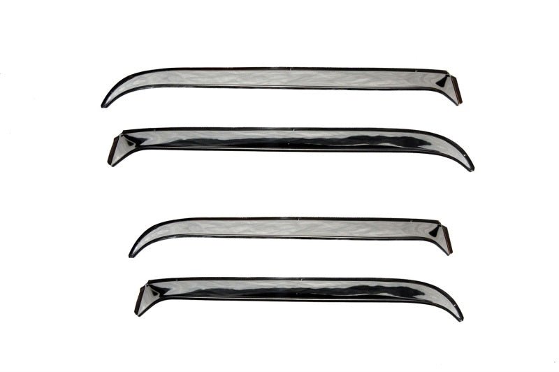 AVS Front & Rear Window Deflectors | Jeep Wrangler JK / JL (14918)