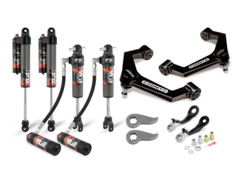Cognito 3in Elite Leveling Kit w/ Fox 2.5 Series Shocks | Chevrolet Silverado 2500HD/3500HD / GMC Sierra 2500HD/3500HD (210-P0930)