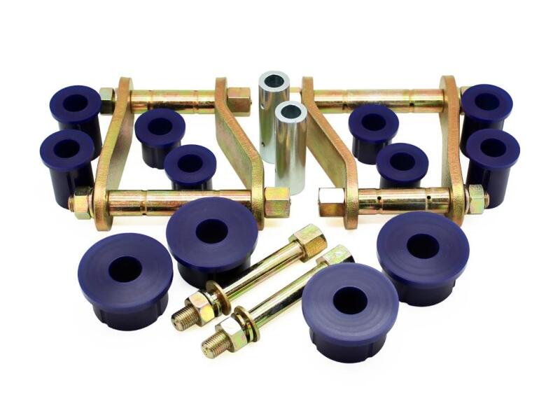 SuperPro Leaf Spring Bushing and Greaseable Shackle/Pin Kit | Ford Ranger (19-23) (KIT168SK)