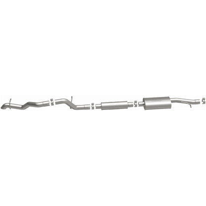 Magnaflow Overland Series Cat-Back Exhaust (REAR): Jeep Wrangler Unlimited JK 2012-2018 3.6L