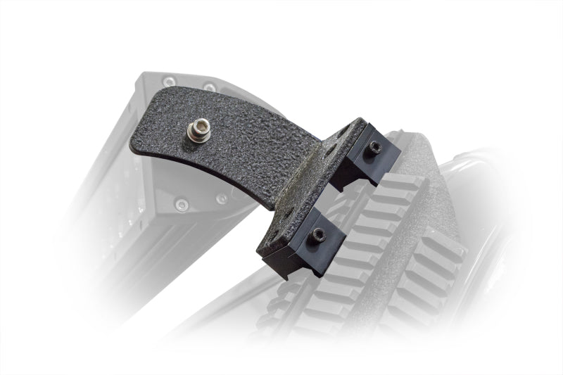 DV8 Offroad Picatinny Rail A-Pillar Pod LED Light Mount: Jeep Wrangler (18-21) / Gladiator (20-21)