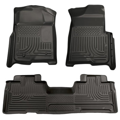 Husky Liners WeatherBeater Floor Liners | Ford F-150 (09-12 / 13-14 / 10-14 Raptor) (98341)