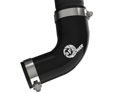 aFe 2.5in Aluminum Hot Charge Pipe w/ SS Clamps | Toyota Tundra V6-3.5L (22+) (46-20568-B)