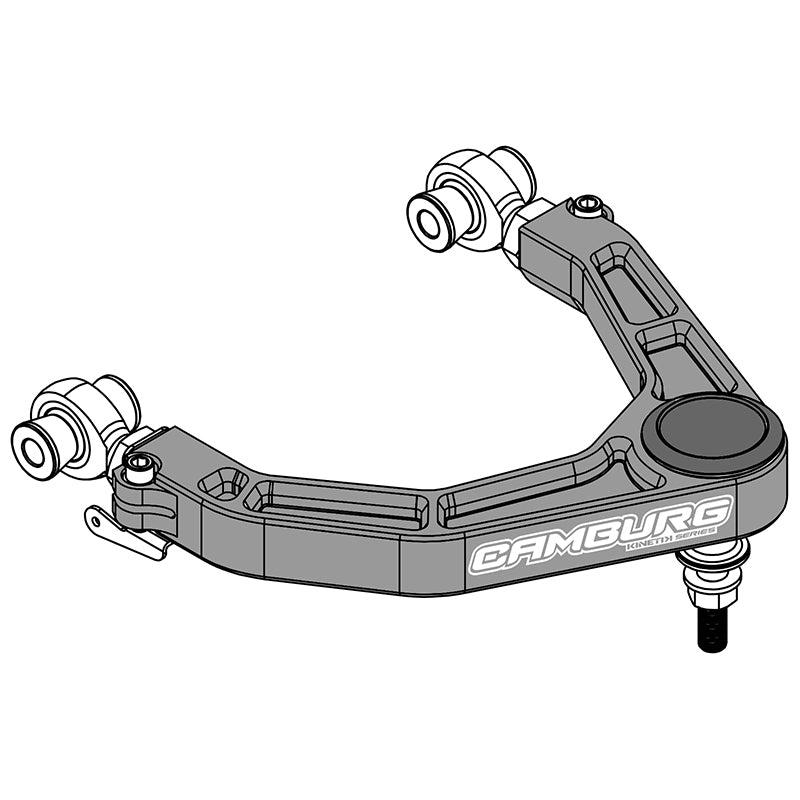 Camburg KINETIK V2 Billet Uniball Upper Control Arms | Ford F-150 Raptor (17-23, 24-26) Gold (CAM-110233-GLD)