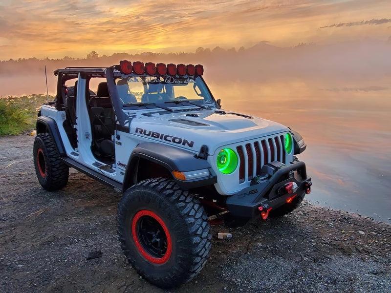ORACLE Lighting Bi-LED Projector Headlights: Jeep Wrangler / Gladiator (18-24)