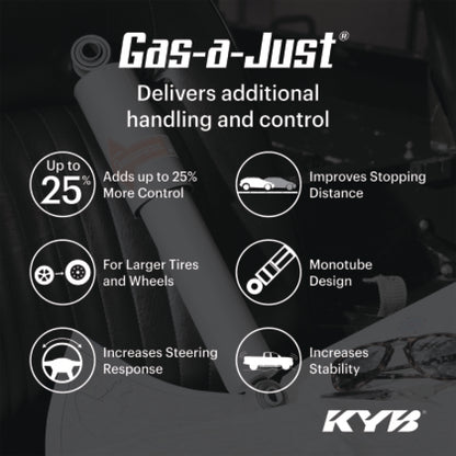 KYB Gas-a-Just Shock | Toyota 4Runner (10-24) / FJ Cruiser (10-14) / Lexus GX460 (10-14) (5540040)
