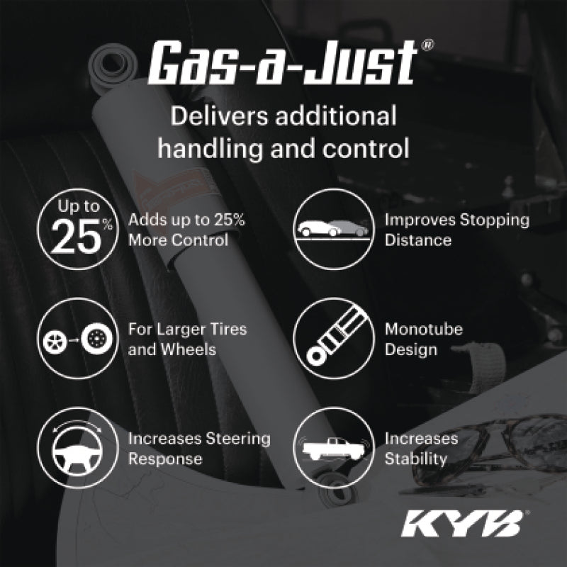 KYB Gas-a-Just Shock | Toyota 4Runner (10-24) / FJ Cruiser (10-14) / Lexus GX460 (10-14) (5540040)