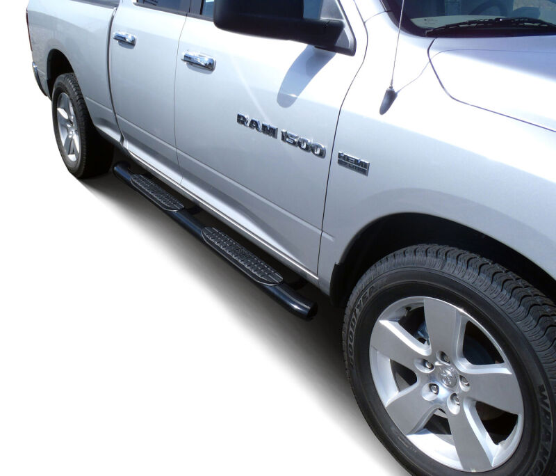 Westin SS 4 Oval Nerf Step Bars: Fits Ram 1500 / 2500 / 3500 (09-26)