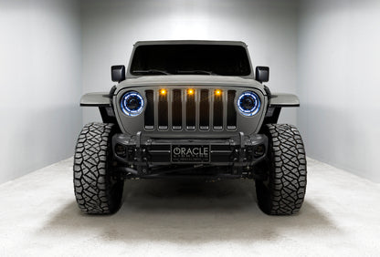 ORACLE Lighting Bi-LED Projector Headlights: Jeep Wrangler / Gladiator (18-24)