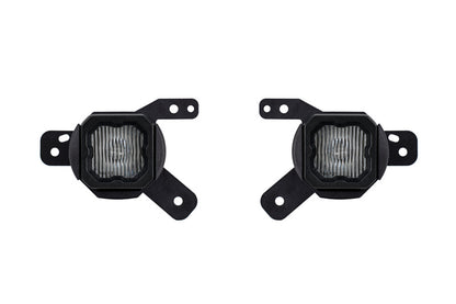 Diode Dynamics SSC1 Type G3M Fog Light Bracket Kit | Chevrolet Colorado / GMC Canyon / Silverado / Sierra (DD8039)