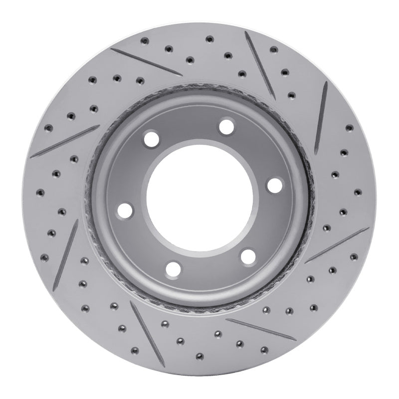DFC Front Left Drilled & Slotted Rotor | Ford Ranger / Ford Bronco (19-26) (830-54275L)