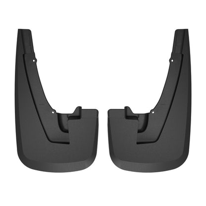 Husky Liners Black Custom Front Mud Guards: Ram 2500 / 3500 2019-2024