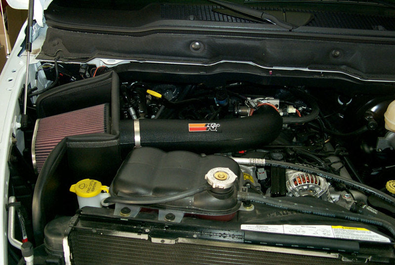 K&N 57 Series FIPK Cold Air Intake: Dodge Ram 5.7L Hemi 2003 - 2008