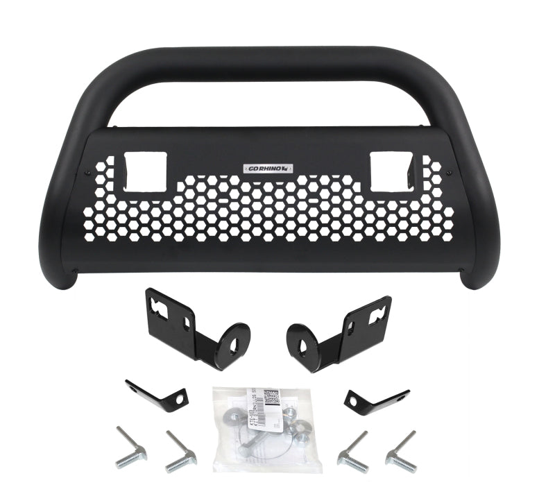 Go Rhino 3-inch Diameter Tubular Steel Front Bull Bar | Ford F-150 Heritage (97-03) (55862T)