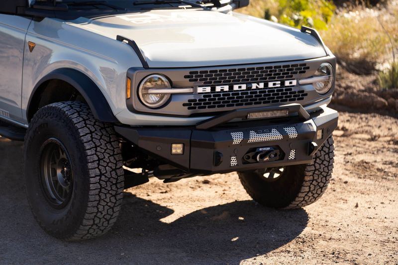 DV8 Offroad Front Bumper Winch Capable | Ford Bronco (21-26) (FBBR-01)