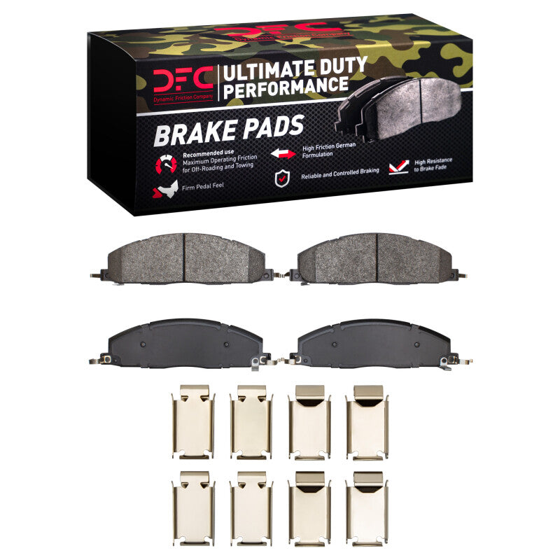 DFC 09-18 Ram 3500 Rear Ultimate Duty Performance Brake Pads and Hardware Kit | Ram 2500/3500 (11-18) (1400-1400-01)