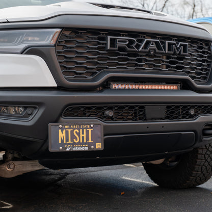 Mishimoto License Plate Relocation Kit | Dodge RAM 1500 (25+) (MMLP-RAM-25)