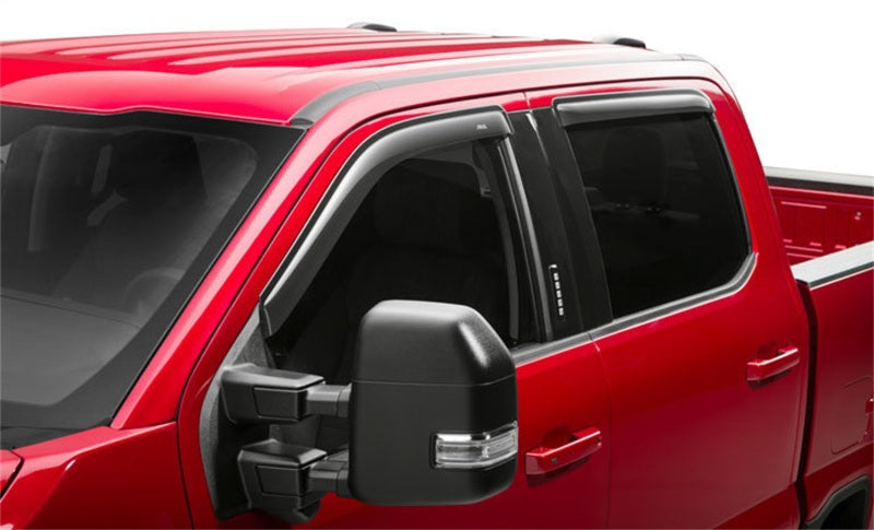 AVS 15-18/2024-26 Ford F-150 Supercrew Ventvisor Outside Mount Window Deflectors | Ford F-150 (15-18, 24-26) (94975)