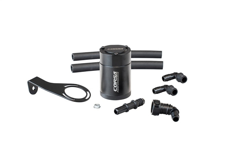 CORSA Aluminum Oil Catch Can w/ Bracket | Ford Bronco 2.3L Turbo (CC0018)