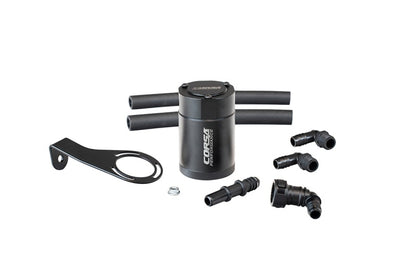 CORSA Aluminum Oil Catch Can w/ Bracket | Ford Bronco 2.3L Turbo (CC0018)