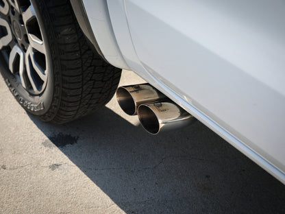aFe 3in Cat-Back Exhaust Side Exit w/ Polished Tips | Ford Ranger (19) (49-33111-P)
