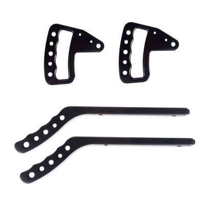 Rugged Ridge Aluminum Grab Handles Kit (F&R): Jeep Wrangler / Grand Cherokee (07-18 / 05-10)