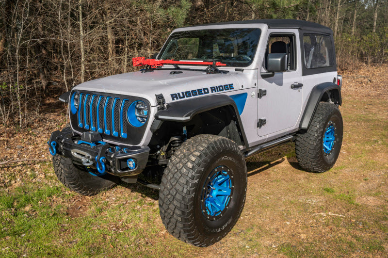 Rugged Ridge Max Terrain Fender Flare Set | Jeep Wrangler JL / Gladiator JT / JK (18-25) / (20-25) (11640.51)