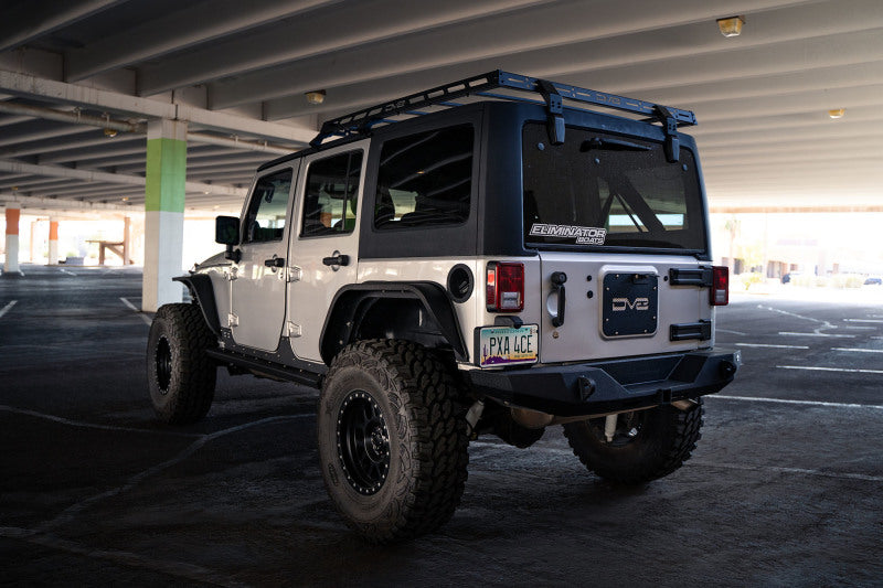DV8 Offroad Short Roof Rack: Jeep Wrangler (07-18)
