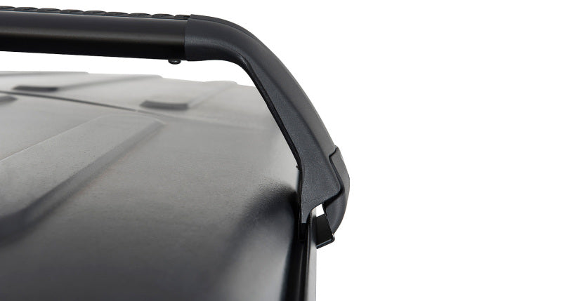 Rhino-Rack Vortex SG 2 Bar Hard Top Roof Rack - Black: Fits Jeep Wrangler / Gladiator (07-26)
