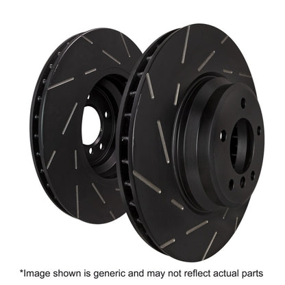 EBC USR Slotted Rear Rotors | 03-09 Lexus GX470 4.7