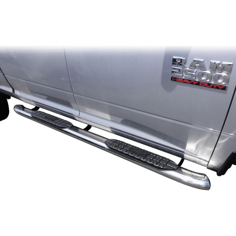 Westin SS PRO TRAXX 5 Oval Nerf Step Bars: Fits Dodge / Ram (09-26)