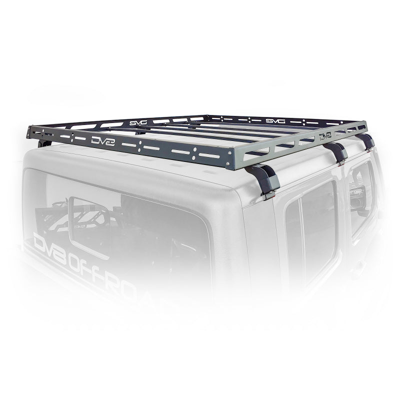 DV8 Offroad Roof Rack: Jeep Wrangler (07-21) / JK (18) / Gladiator (20-21)