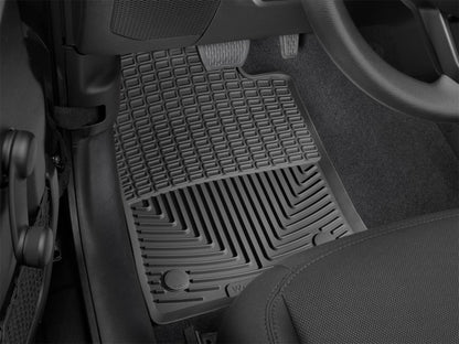 WeatherTech All-Weather Front Floor Mats (Black): Jeep Wrangler (18-25) & Gladiator (20-25)