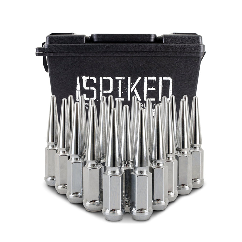 Mishimoto Steel Spiked Lug Nuts | Ford Ranger / Bronco (19-26) M12 x 1.5 24pc Chrome