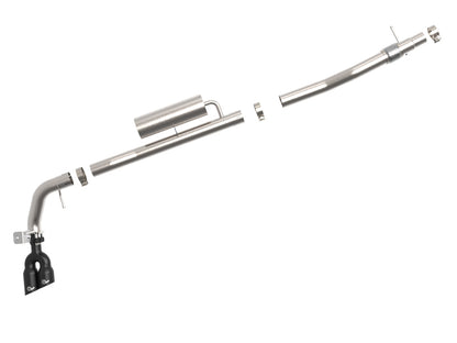 aFe Rebel Series 3in 304 SS Cat-Back Exhaust Side Exit w/ Black Tips | Ford Ranger (19-26) (49-33119-B)