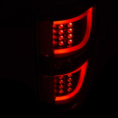 ANZO LED Taillight Assembly Black | Ford F-150 (09-13) (311257)
