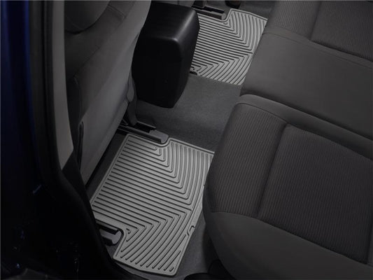 WeatherTech Rear Rubber Floor Mats | Toyota Tacoma Crew Cab (05-13) Grey (W136GR)