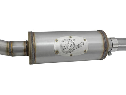 aFe Rebel Series 2.5" Cat-Back Exhaust System Black Tips (REAR): Jeep Wrangler JK 2007-2018 3.8/3.6L