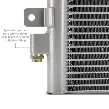 Mishimoto Transmission Cooler (Direct-Fit) (FRONT): Dodge/RAM 2500/3500 2010-2012 6.7L Cummins