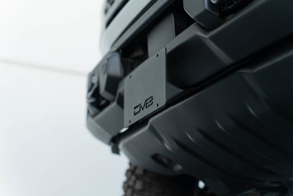 DV8 Offroad Capable Bumper Front License Plate Mount | Ford Bronco (21-26) (LPBR-04)