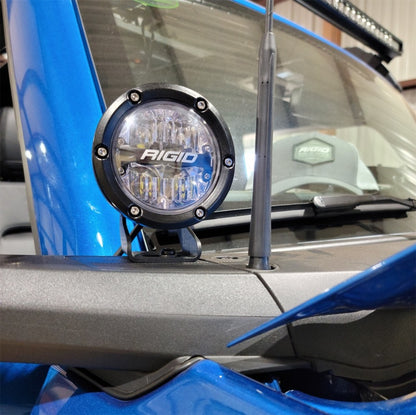 Ford Racing 2021+ Ford Bronco Mirror Mounted 4in Rigid LED Lights Kit | Ford Bronco (21-26) (M-15200K-BML)