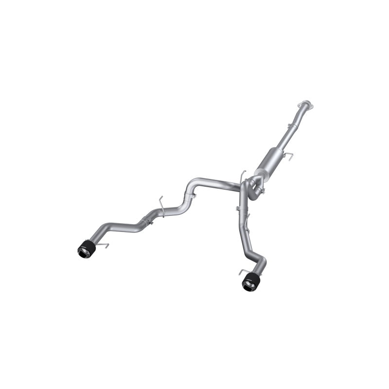MBRP 5in OD Carbon Fiber Dual Rear Exit Cat Back Exhaust | Ford F150 (22-23) (S52683CF)