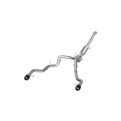 MBRP 5in OD Carbon Fiber Dual Rear Exit Cat Back Exhaust | Ford F150 (22-23) (S52683CF)