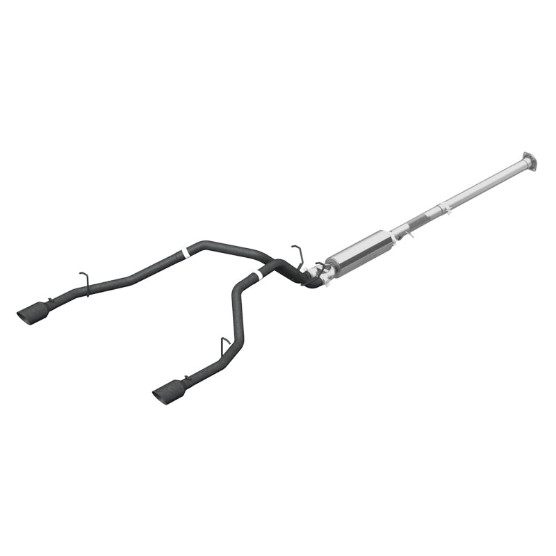 MBRP Exhaust System (Dual Split, Black): Dodge Ram 5.7L Hemi 1500 2019 - 2023