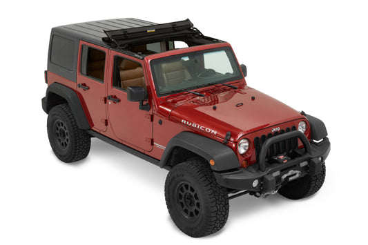 Bestop Sunrider Hardtop Premium Black Twill (F&R): Jeep Wrangler JK 2007-2018 3.6L / 3.8L V6