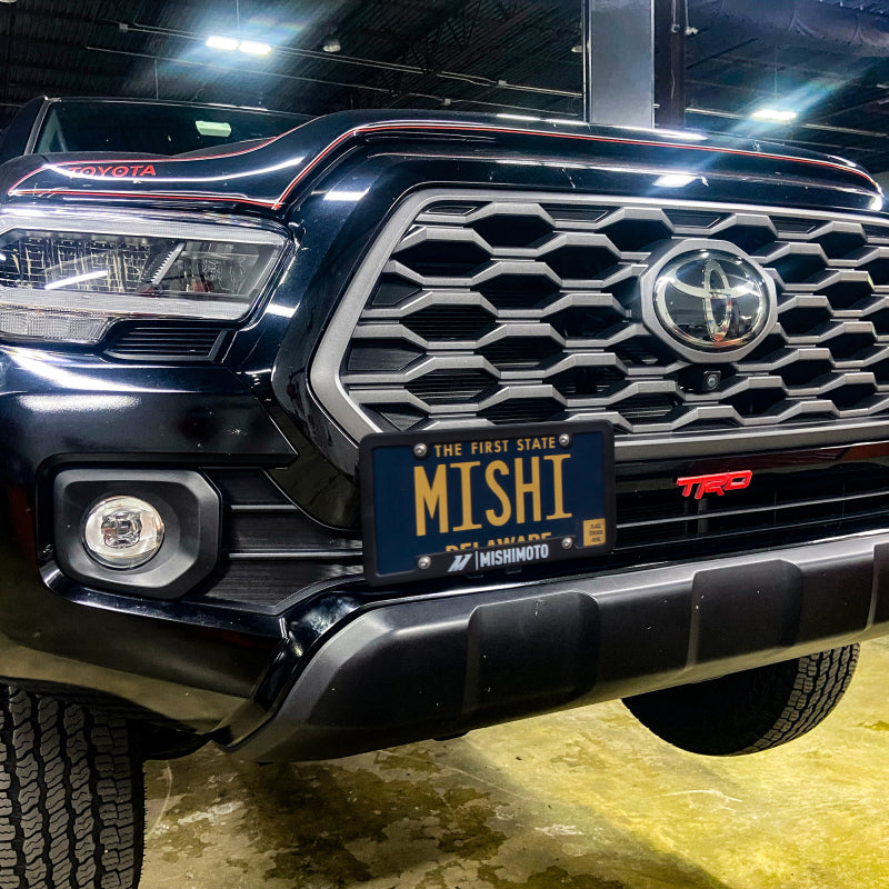 Mishimoto License Plate Relocation Kit | Toyota Tacoma (16-23) (MMLP-TAC-16)