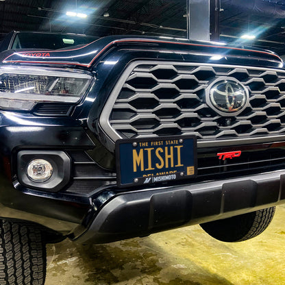 Mishimoto License Plate Relocation Kit | Toyota Tacoma (16-23) (MMLP-TAC-16)