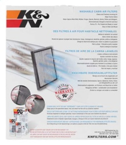 K&N Cabin Air Filter | Dodge Ram 1500/2500/3500 (09-24) (VF2013)