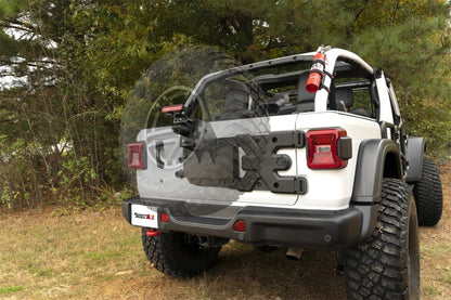 Rugged Ridge Spartacus HD Tire Carrier Kit | Jeep Wrangler JL (18-25) / JK (07-18) (11546.55)
